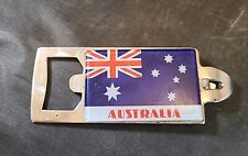 Abridor de garrafa de cerveja vintage bandeira da Austrália 4,5" excelente feito na Coreia comprar usado  Enviando para Brazil