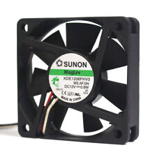 SUNON KDE1206PHV3 Mute cooling fan DC12V 0.6W 0.05A 60*60*15mm 3pin for sale  Shipping to South Africa