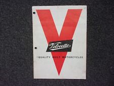 Velocette brochure 1963 for sale  WIGAN