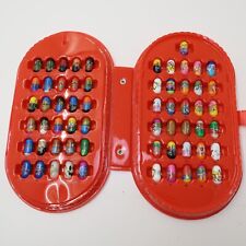 Used, Vintage Mighty Beanz Lot with Series 1 Red Oval Storage Case for sale  Shipping to South Africa