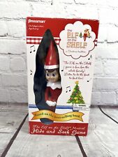 Pressman 4515-06 Elf on the Shelf juego de esconderse y buscar musical navideño en caja segunda mano  Embacar hacia Argentina