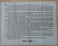 Plakat 1866 kaiser gebraucht kaufen  Eppelborn
