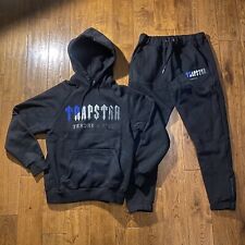 Trapstar Chenille Decoded Tracksuit Size M Black/Blue **Free delivery** 🚚 for sale  Shipping to South Africa