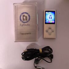 Highlander Portable MP3 Player FM Radio 4GB Silver for sale  Shipping to South Africa