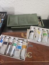 Job Lot Artist Paints Brushes Nice Lot, used for sale  Shipping to South Africa