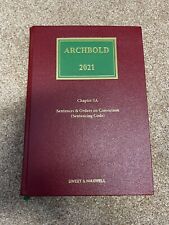 Archbold 2021 chapter for sale  OSWESTRY