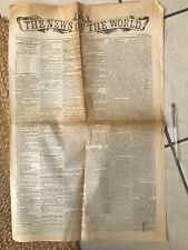 News reprint 1843 for sale  PRESTON