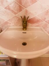 Pink bathroom sink for sale  EDINBURGH