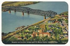 Usado, Pontes de Memphis e Harahan, Hospital da Marinha dos EUA, Memphis, Tennessee década de 1940 comprar usado  Enviando para Brazil