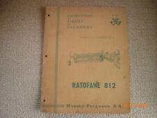 Catalogue pieces ratofane d'occasion  Aubigny-en-Artois