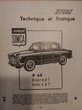 Revue technique simca d'occasion  Avignon