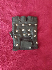 Black leather studed for sale  Ireland