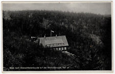 Używany, Widok na Górnośląską Budowlę - Schronisko PTTK „Pod Kopą Biskupią - żel. 1933 na sprzedaż  Wysyłka do Poland