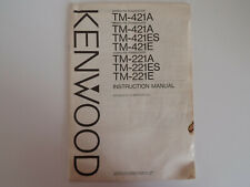Kenwood 421a 221a for sale  CRAIGAVON