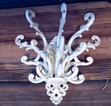 Cast Iron clothes rack 15 hooks Rustic Decorative Victorian Cool! for sale  Shipping to South Africa