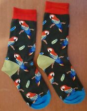 Novelty macaw socks for sale  ENFIELD