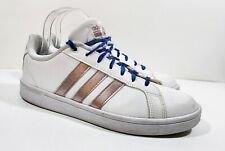 ADIDAS Cloudfoam Advantage Stripe Women’s Size 8.5 White Rose Gold Sneaker Shoes, używany na sprzedaż  Wysyłka do Poland