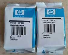 Oryginalne wkłady atramentowe HP 336 + HP 342 (C9362E + C9361EE) Darmowa wysyłka!, używany na sprzedaż  PL