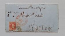 Chile 1864 cover d'occasion  Linselles