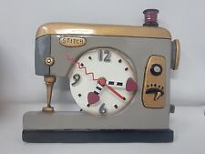 Reloj de pared colgante gris vintage para máquina de coser Allen Designs SIN PÉNDULO  segunda mano  Embacar hacia Argentina