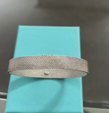 Tiffany silver bangle for sale  HOVE
