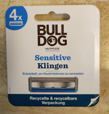 Bull Dog sensitive  Rasierklingen 4  st.  ,5-Klingen system, ohne OVP comprar usado  Enviando para Brazil