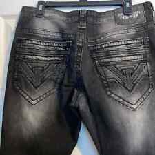Jeans masculino American Fighter Defender preto slim fit tamanho 33 comprar usado  Enviando para Brazil