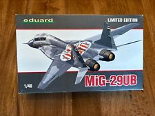 EDUARD 1/48 SCALE LIMITED EDITION MIG-29UB 1162 Open Box Unstarted for sale  Shipping to South Africa