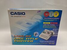 Casio CW-L300 Label Biz Disc Title Printer & Label Maker CD/DVD 2 N 1 Direct, used for sale  Shipping to South Africa