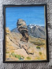 Oil painting volcanic for sale  SPALDING