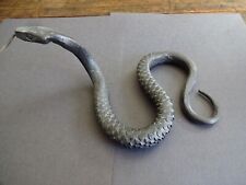 Arte popular vintage ferro forjado jardim cobra, usado comprar usado  Enviando para Brazil