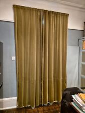 olive green curtains for sale  LONDON