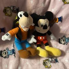 Disney Just Play Pateta Mickey Mouse Lote de 2 Animais de Pelúcia Pequenos Mini comprar usado  Enviando para Brazil