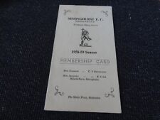 Sissinghurst football club for sale  ANSTRUTHER