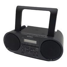 Sony ZS-RS60BT Boombox com CD, Bluetooth, NFC, AM/FM, USB, conectores de fone de ouvido/entrada de linha comprar usado  Enviando para Brazil