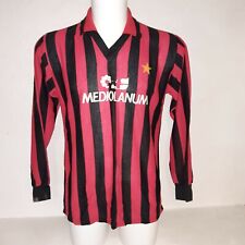 Maglia Milan calcio Jersey Maillot camiseta trikot Mediolanum 1991 lanetta tg 5 usato  Torino