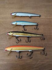 (4) Vintage Rapala Original Floating Fishing Lures for sale  Shipping to South Africa
