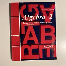 Saxon algebra solutions for sale  Florence