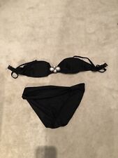 Black bikini size for sale  WATFORD