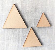 Wooden triangles craft for sale  Shipping to Ireland