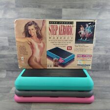 Used, Vintage Fitness Quest Jane Fonda Step Aerobic & Abdominal Workout + Original Box for sale  Shipping to South Africa
