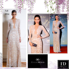 Zuhair Murad Runway/Editorial Evening Gown Fall/Winter 2014 Size 38IT, used for sale  Shipping to South Africa
