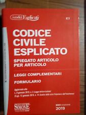 Codice civile esplicato usato  Cagliari