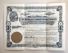 Antique stock certificate for sale  Hollywood