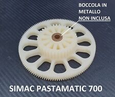 Ingranaggio in nylon per macchina per pasta impastatrice Simac Pastamatic 700 usato  Verbicaro