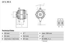 Bosch lichtmaschine generator gebraucht kaufen  Oberlungwitz