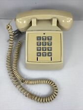 Telefone Premier 2500 linha única analógico bege vintage botão telefone testado, usado comprar usado  Enviando para Brazil