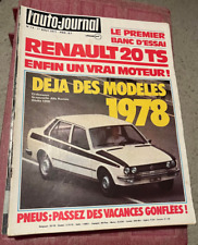 Auto journal 1977 d'occasion  Quingey