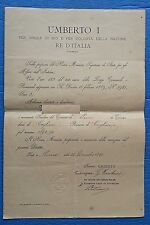 Antico documento nomina usato  Cagliari