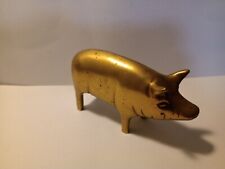 Small brass pig for sale  LEEDS